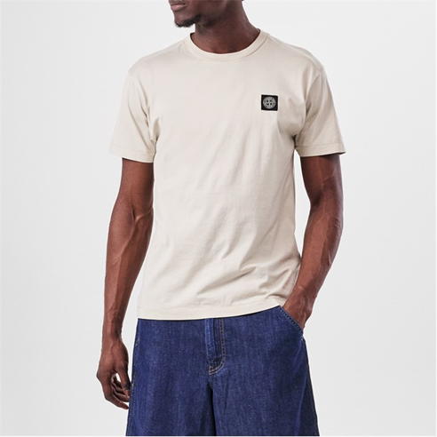 STONE ISLAND - Patch Logo T Shirt