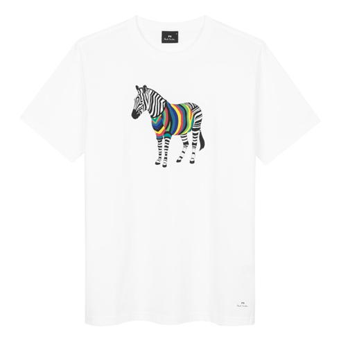 PS PAUL SMITH - Zebra Print T Shirt