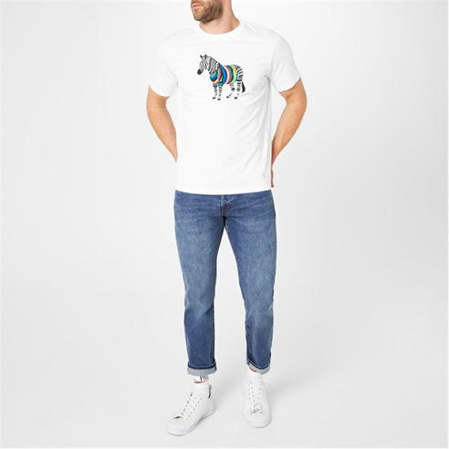 PS PAUL SMITH - Zebra Print T Shirt