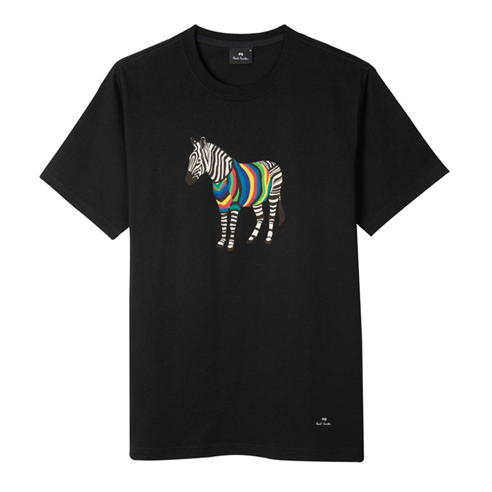PS PAUL SMITH - Zebra Print T Shirt