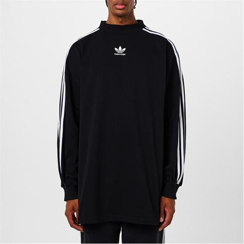 BALENCIAGA - X Adidas Oversized Long Sleeve T-Shirt