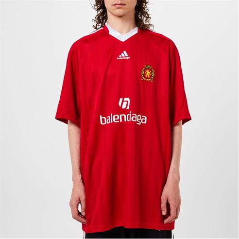 BALENCIAGA - X Adidas Oversized Soccer T-Shirt