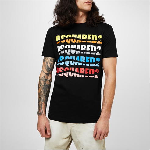 DSQUARED2 - Colour Wave Cool T-Shirt