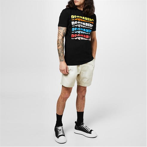 DSQUARED2 - Colour Wave Cool T-Shirt