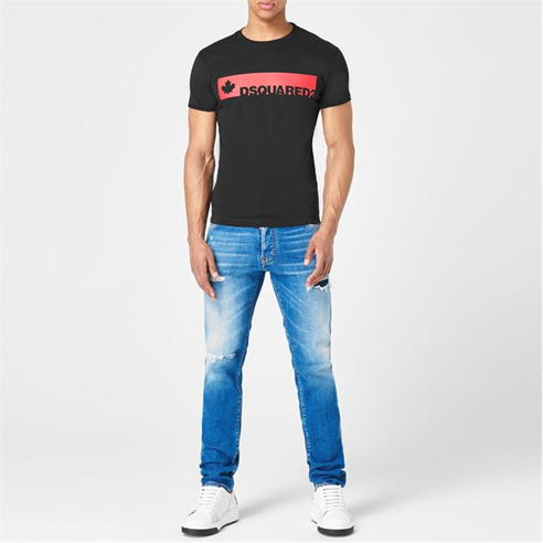 DSQUARED2 - Leaf Logo T Shirt