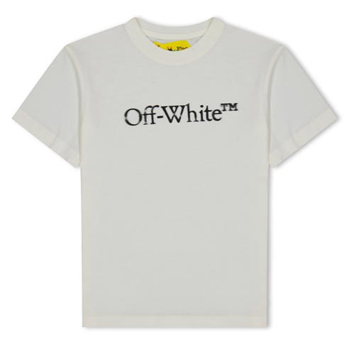 OFF WHITE - Bookish Bit Logo T-Shirt