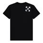 Black 1001 - OFF WHITE - Off Paint Script Tee Jn34
