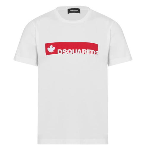 DSQUARED2 - Boys Maple Leaf Short Sleeve T Shirt