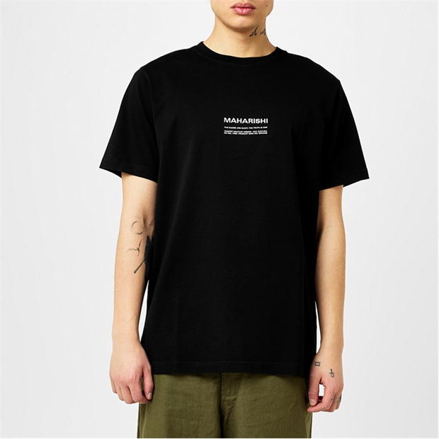 MAHARISHI Miltype Embroidered T Shirt | Cruise Fashion