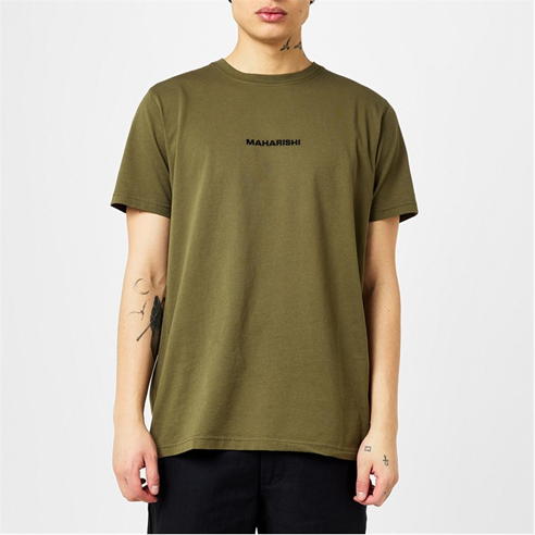MAHARISHI - Miltype Embroidered T Shirt