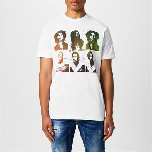 DSQUARED2 - Bob Marley Print T-Shirt
