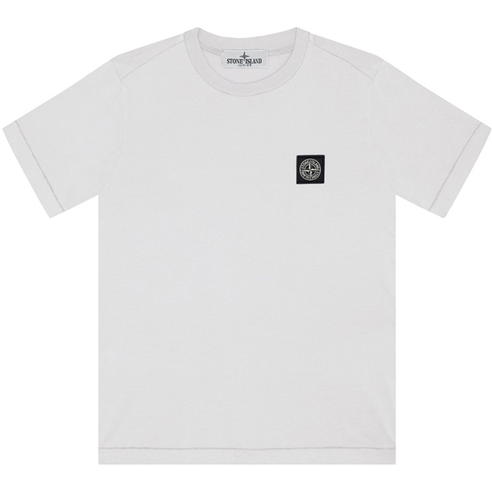 STONE ISLAND - Junior Badge Logo T Shirt