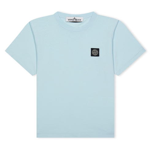 STONE ISLAND - Badge Logo T Shirt Junior