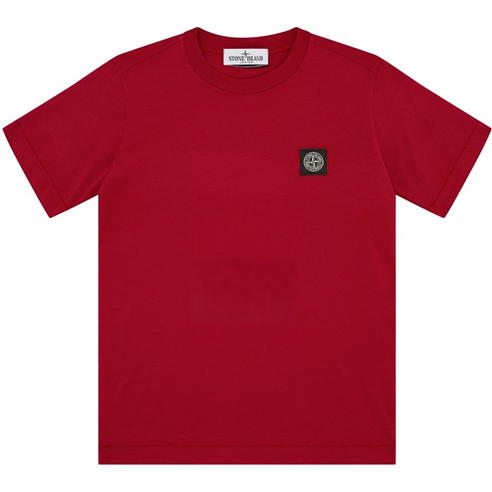 STONE ISLAND - Badge Logo T Shirt Junior