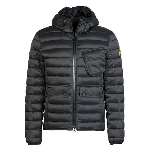 Barbour International - Racer Ouston Hooded Quilted Jacket