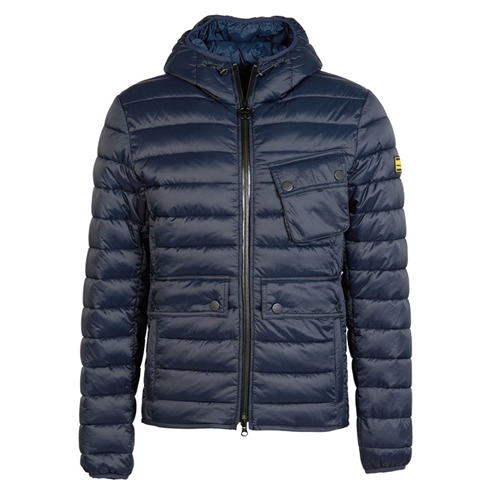 Barbour International - Racer Ouston Hooded Quilted Jacket