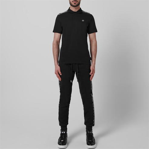 PHILIPP PLEIN - Tape Logo Polo Shirt