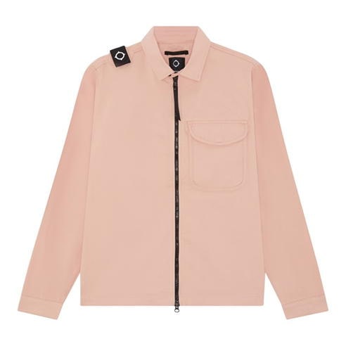 MA STRUM - Front Zip Overshirt