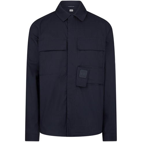 CP COMPANY METROPOLIS - Gabardine Zipped Overshirt