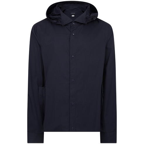 CP COMPANY METROPOLIS - Gabardine Hooded Shirt