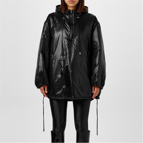 SAINT LAURENT - Nylon Half-Zip Anorak With Quilted Cassandre Logo