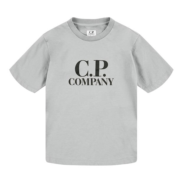 CP COMPANY Junior Boys Goggle Logo T Shirt Cruise Fashion