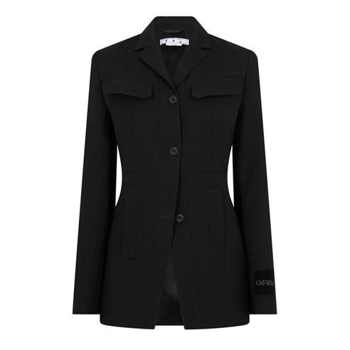 OFF WHITE - Toy Box Belted Jacket