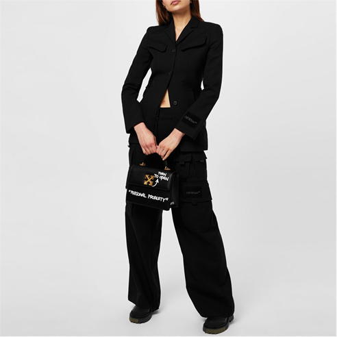 OFF WHITE - Toy Box Belted Jacket