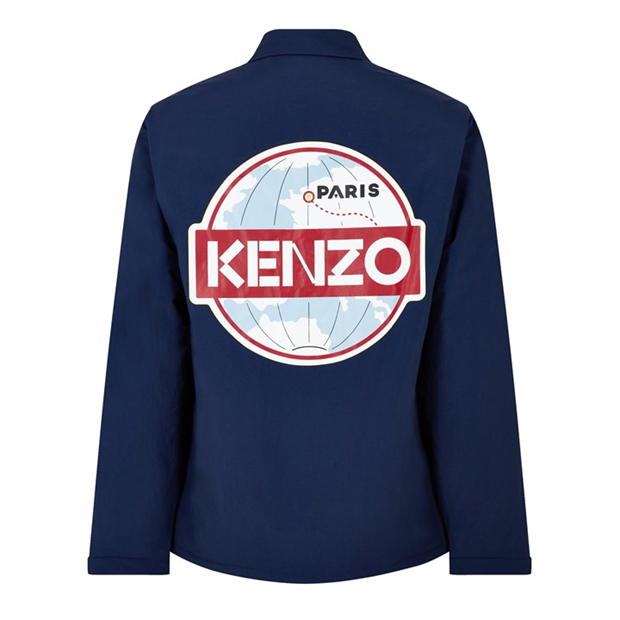 KENZO Globe Coach Jacket Cruise Fashion