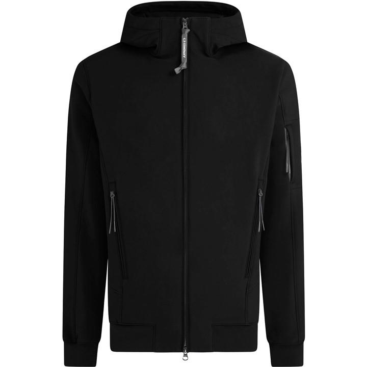 CP COMPANY Lens Softshell Jacket - Black 999