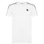 White 01 - PHILIPP PLEIN - Tape Logo T Shirt