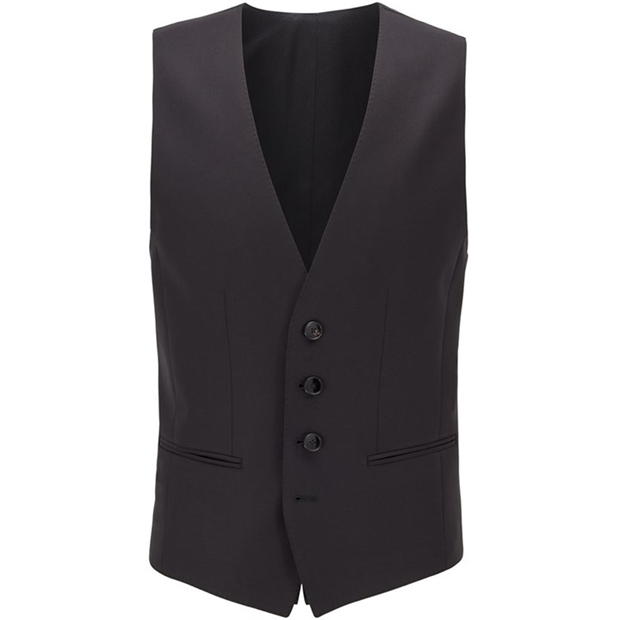 hugo boss black waistcoat