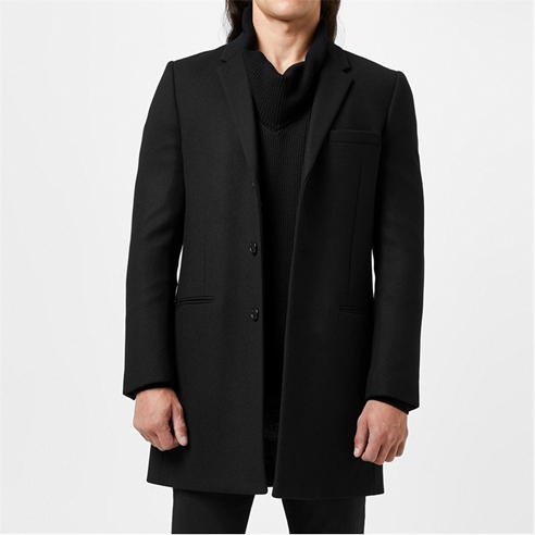 SAINT LAURENT - Chesterfield Wool Coat