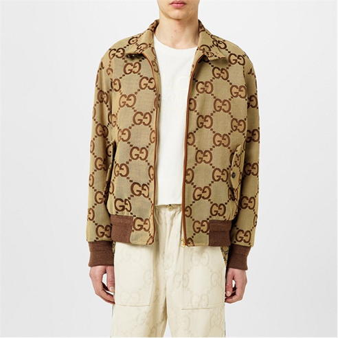 GUCCI - Jumbo Gg Canvas Jacket