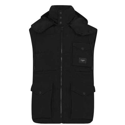 DOLCE AND GABBANA - Plate Hood Gilet