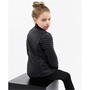 Black - BK91 - Barbour International - Girls International Polarquilt Jacket