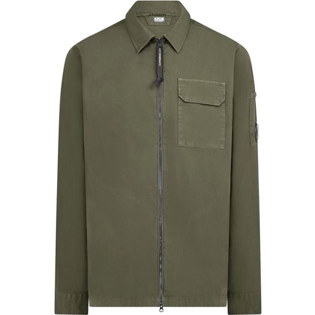 CP COMPANY - Utillitarian Zipped Overshirt