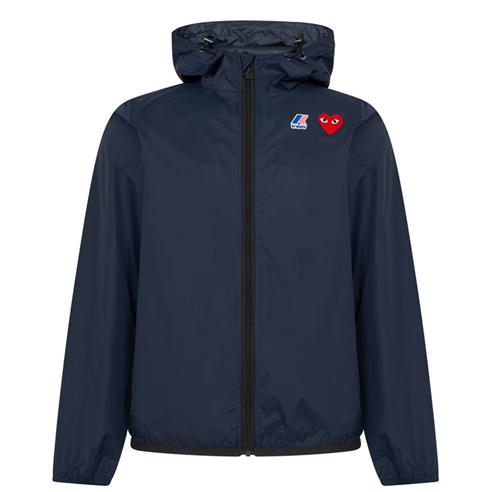 COMME DES GARCONS PLAY - X K-Way Full Zip Jacket