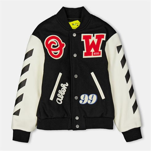 OFF WHITE - Juniors Varsity Bomber
