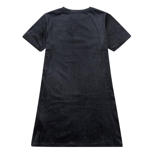 JUICY COUTURE - Girls Glitter Velour Dress
