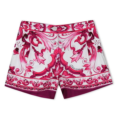 DOLCE AND GABBANA - DG Printed Shorts Jn41