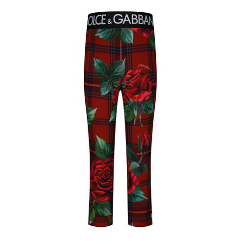 DOLCE AND GABBANA - DG Print Leggings Jn34