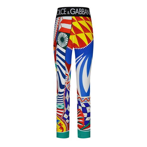 DOLCE AND GABBANA - DG Printed Leggings Jn34