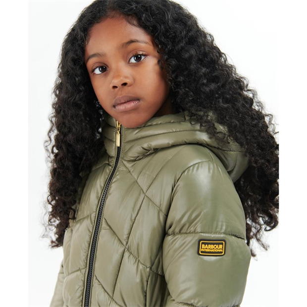 Barbour International Girls Salta Quilted Jacket Cruise Fashion
