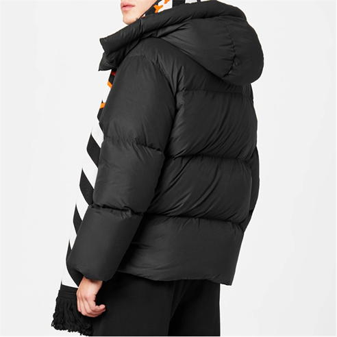 OFF WHITE - Bouncer Hooded Puffer Jacket