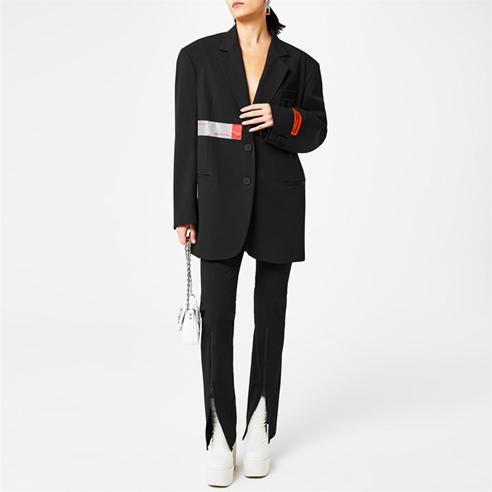 HERON PRESTON - Logo Tailored Blazer