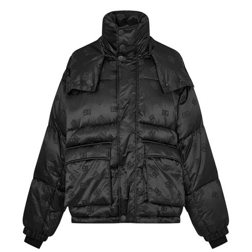DOLCE AND GABBANA - Logo Pufffer Jacket
