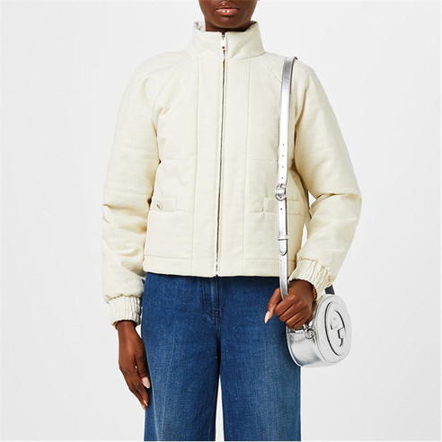 GUCCI - Gg Cotton Canvas Padded Gilet