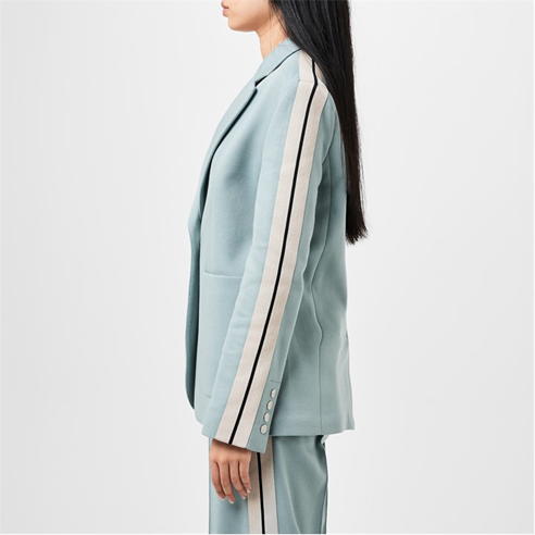 PALM ANGELS - Track Single Breasted Blazer