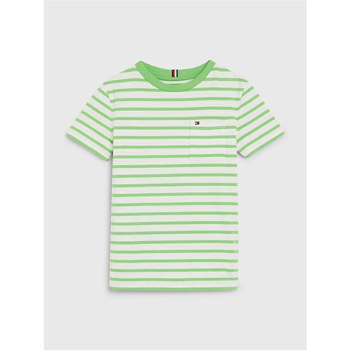 Tommy Hilfiger - BRETON POCKET STRIPE TEE S/S